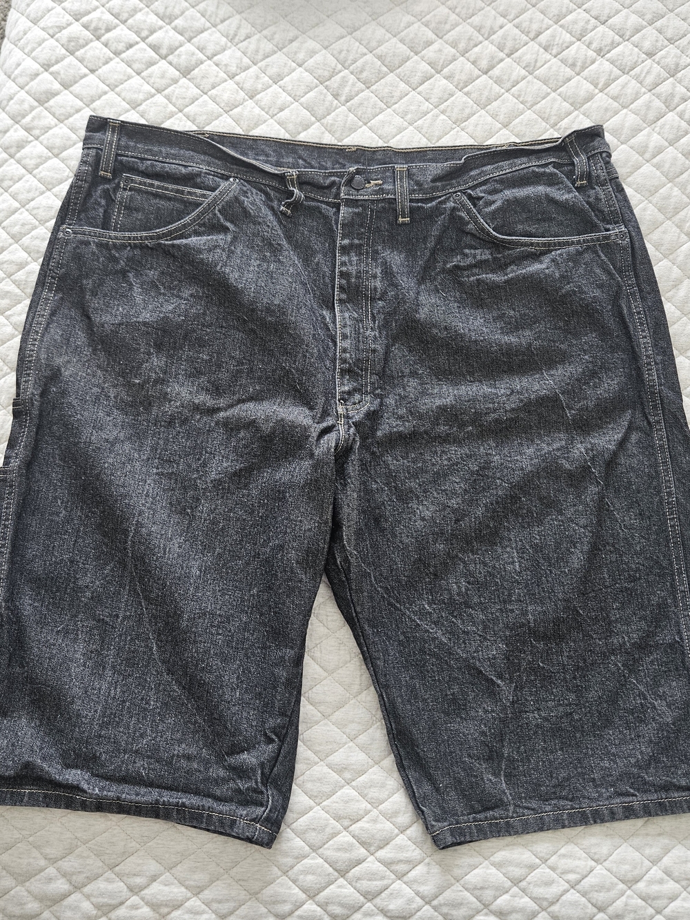 Dark Wash Denim Shorts